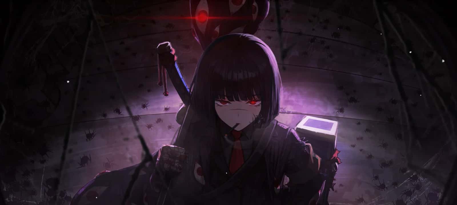 Lobotomy E.G.O::Red Eyes & Penitence Ryōshū key art