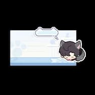 Archive Everdeep: Pear Kitty (Sticker)