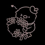 Artsy Birb: Flowers (Stamp)