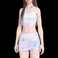 Azure Ripples (Clothes)