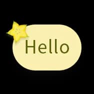 Busy Starfruit (Chat Bubble)