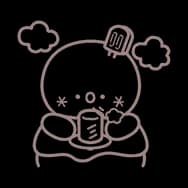 Happy Snowman: Tea (Stamp)