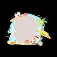 Idled Summer Border (Border)