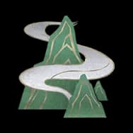 Mountain Serenity (Sticker)