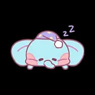 Sweet Dreams Elephant (Sticker)