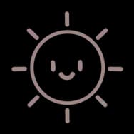 Weather: Sunny (Stamp)