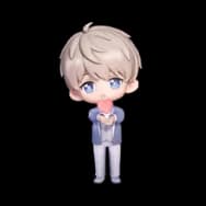 Xavier: Heart Gift (Sticker)