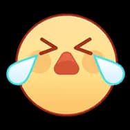 Yellow Beanie: Bawling (Sticker)