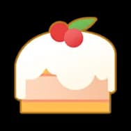 Yellow Beanie: Cake (Sticker)