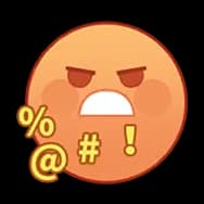 Yellow Beanie: Cursing (Sticker)