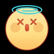 Yellow Beanie: Dizzy (Sticker)