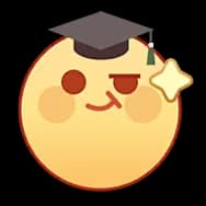 Yellow Beanie: Genius (Sticker)