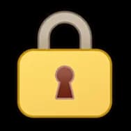 Yellow Beanie: It's Locked (Sticker)