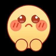 Yellow Beanie: Miserable (Sticker)