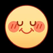 Yellow Beanie: Shy (Sticker)