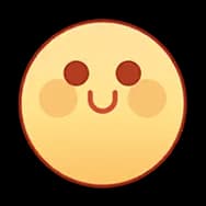 Yellow Beanie: Smiling (Sticker)