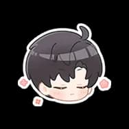Zayne: Fond (Sticker)