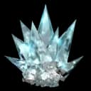 Cracked Ice Crystal