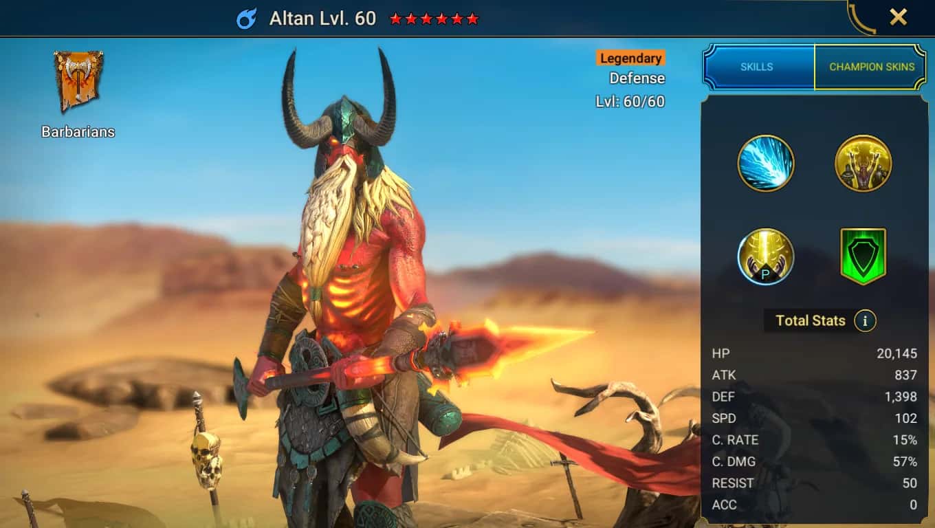 Altan key art