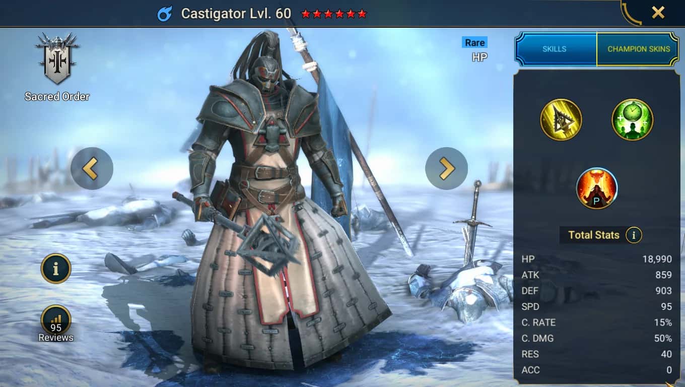 Castigator key art
