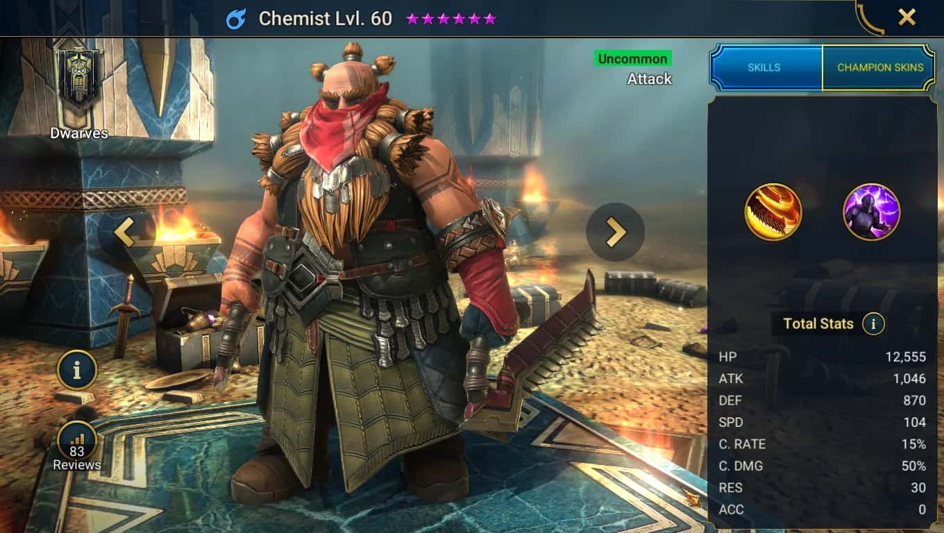 Chemist key art