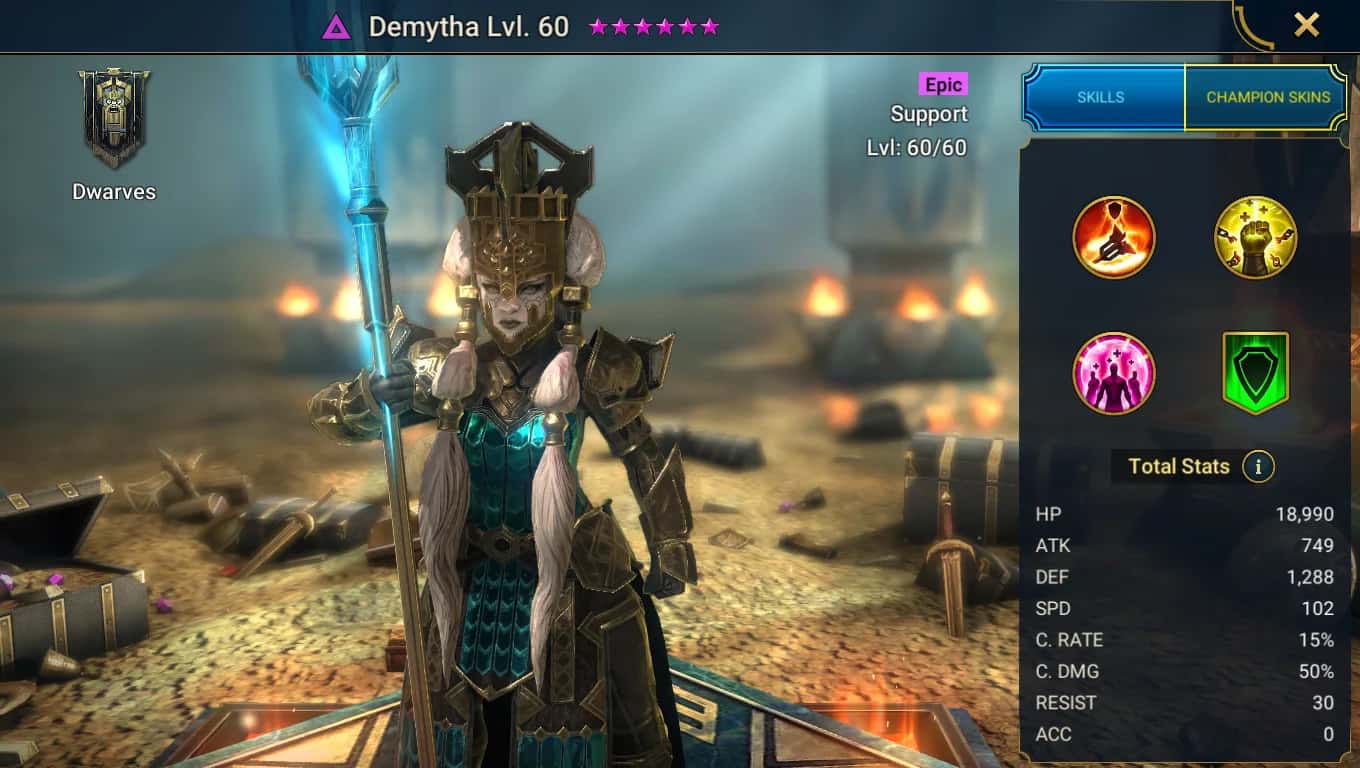 Demytha key art
