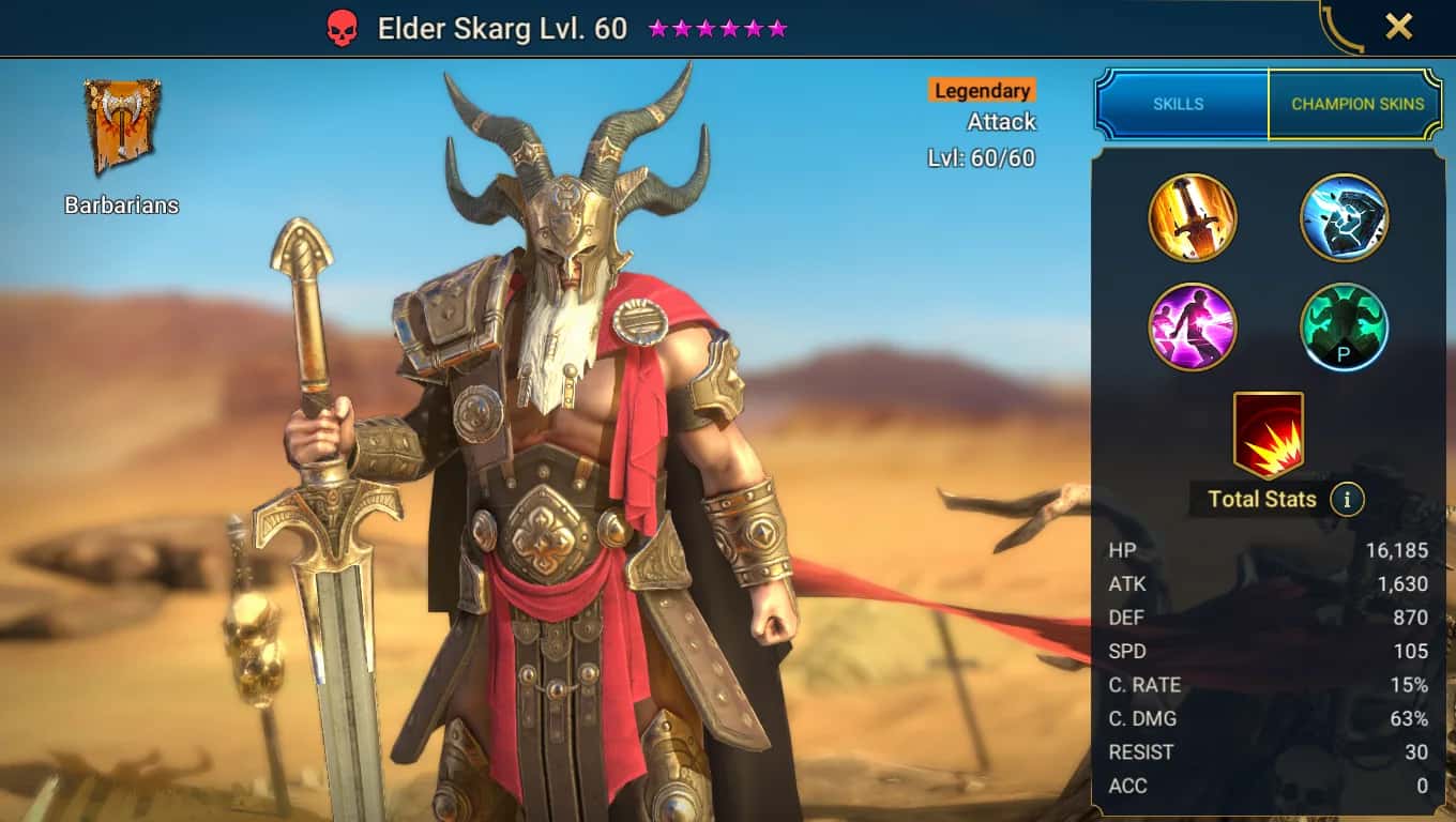 Elder Skarg key art