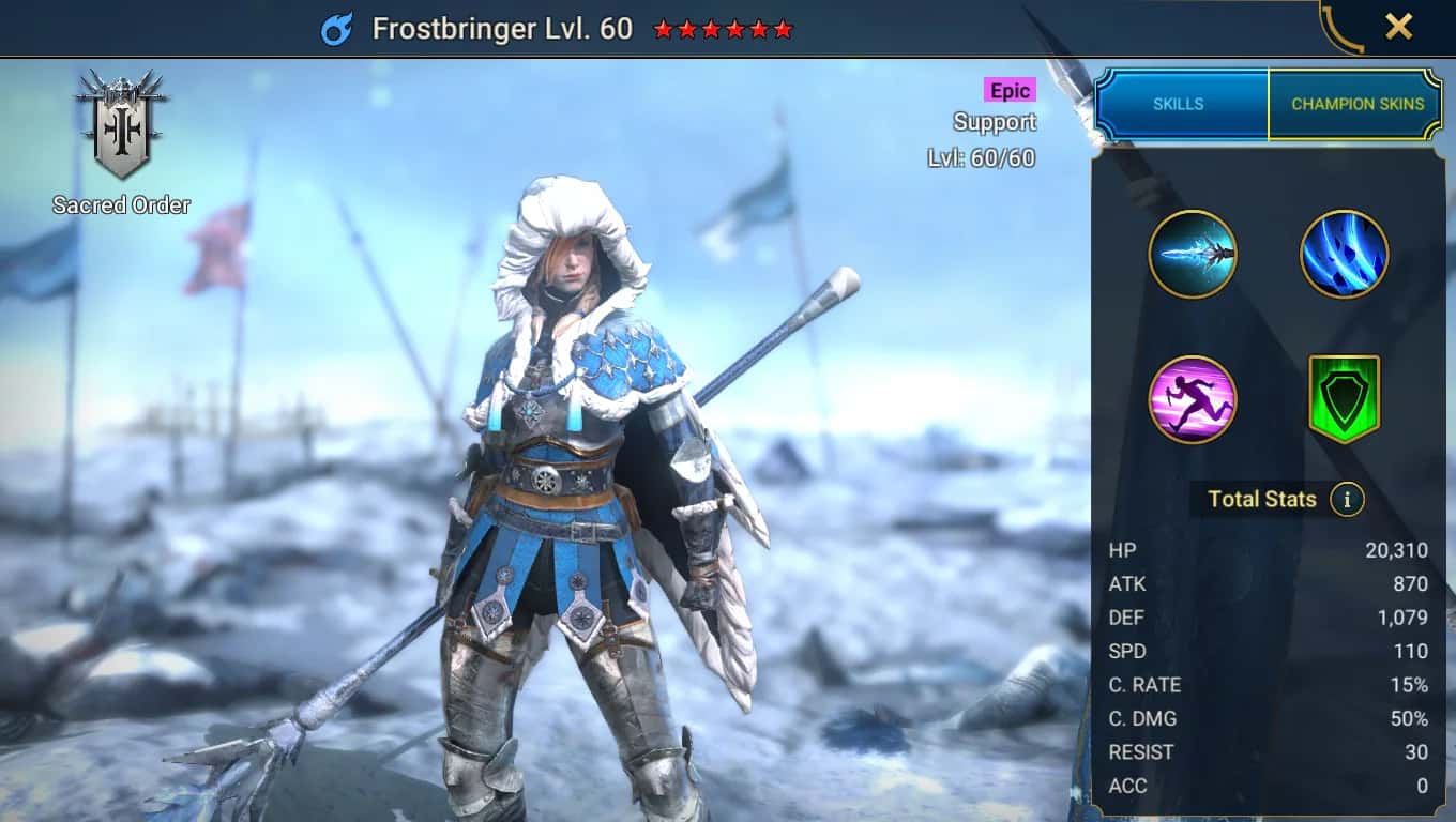 Frostbringer key art