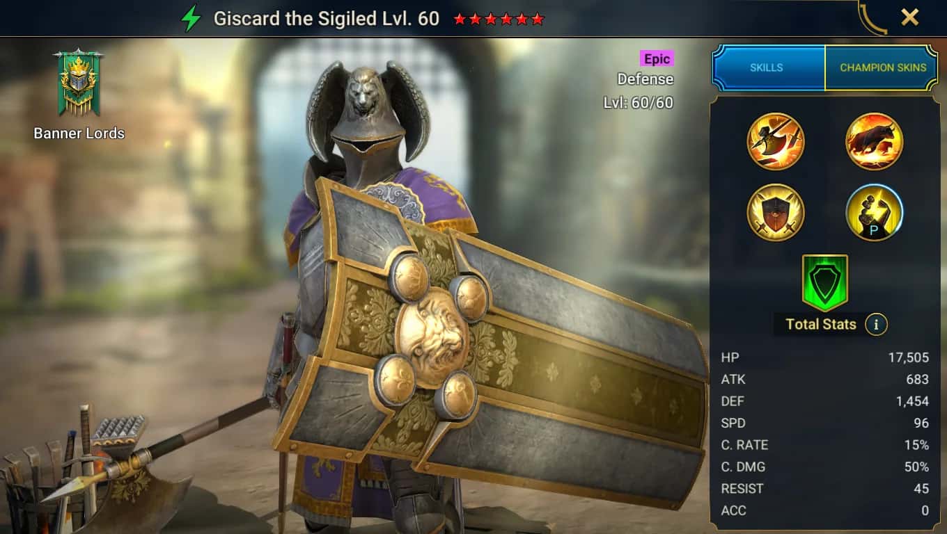 Giscard the Sigiled key art