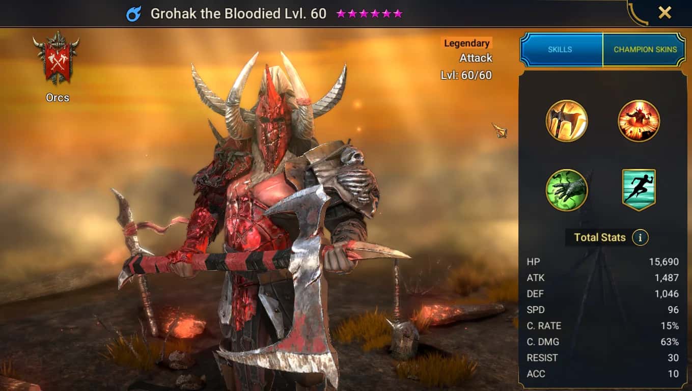 Grohak the Bloodied key art