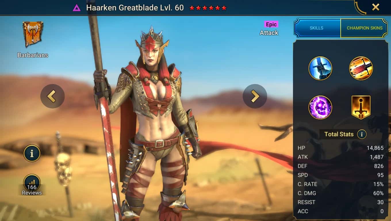 Haarken Greatblade key art