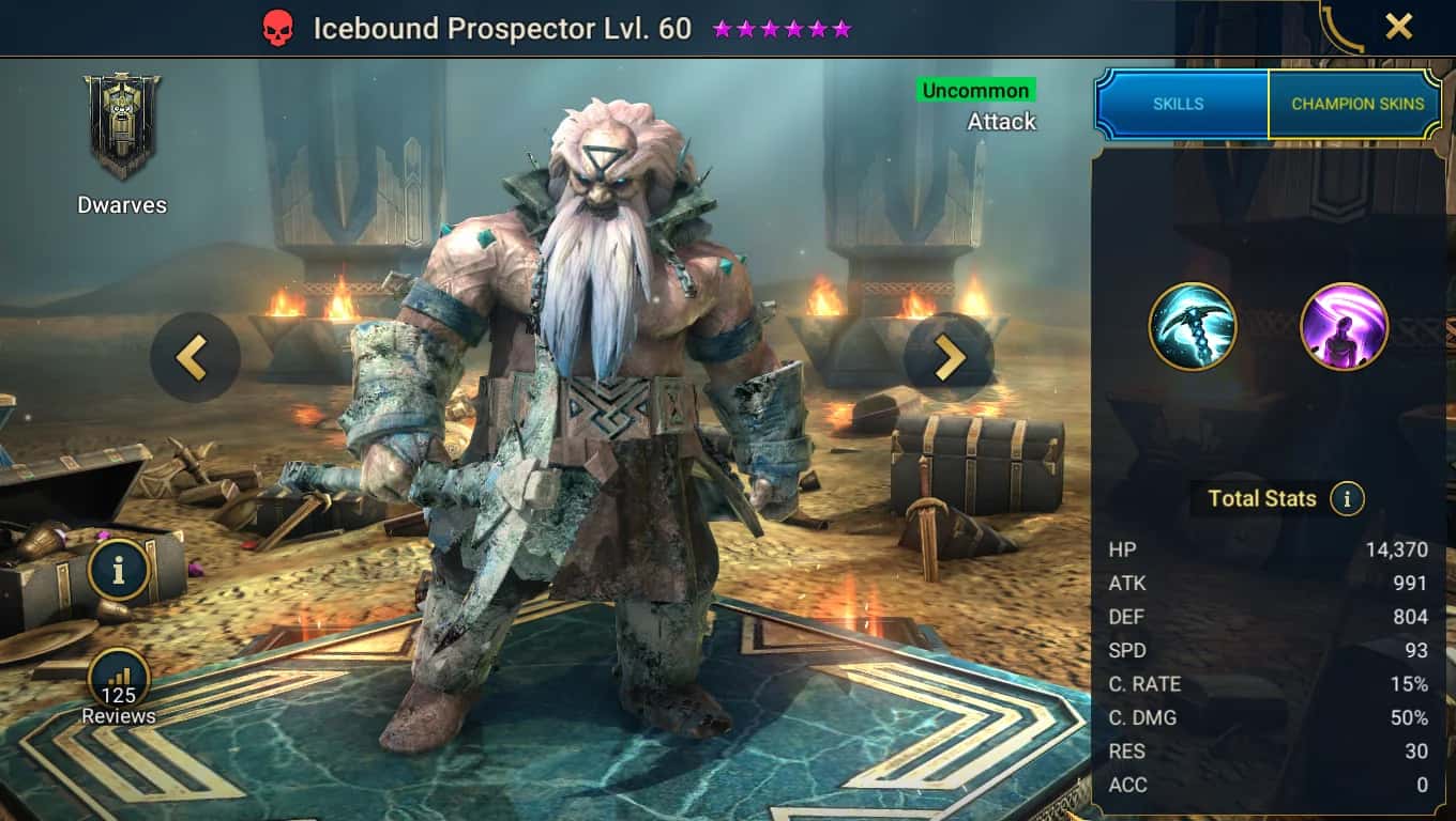 Icebound Prospector key art