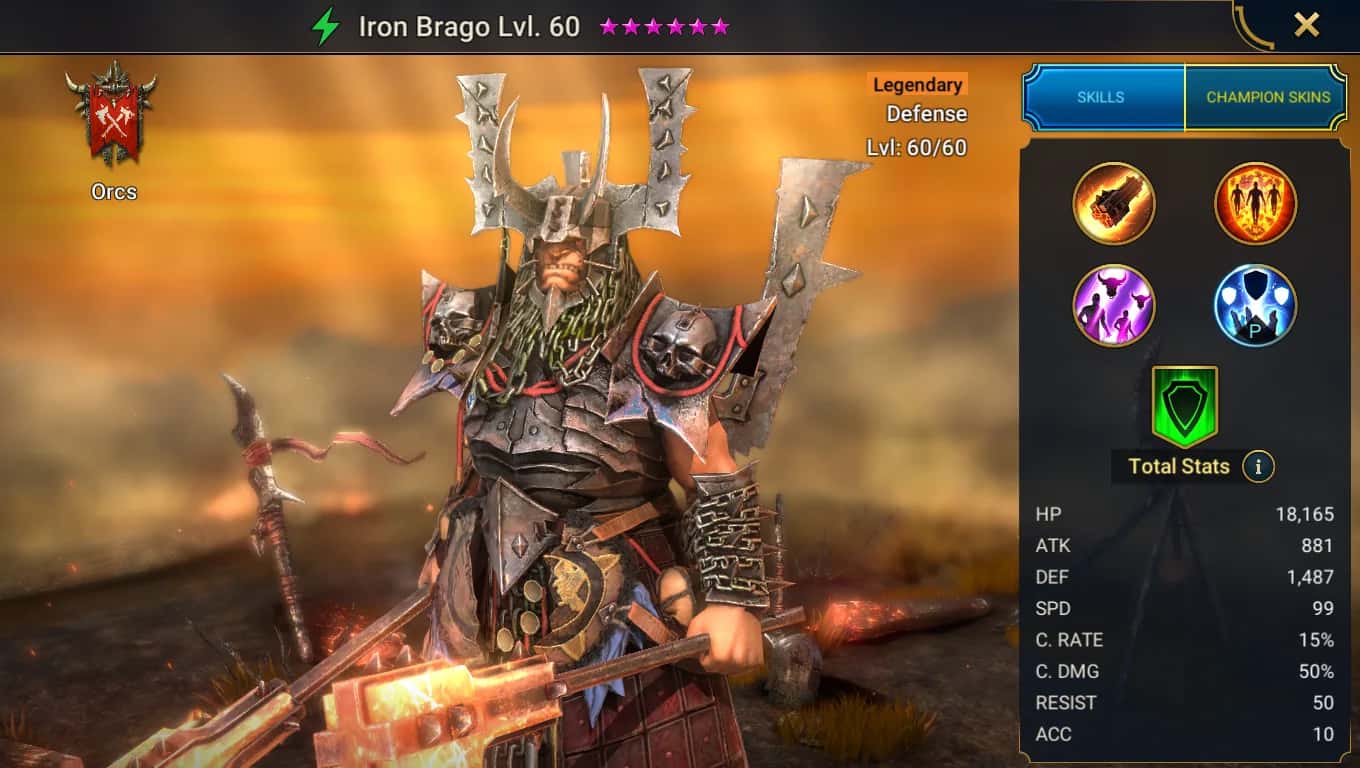 Iron Brago key art