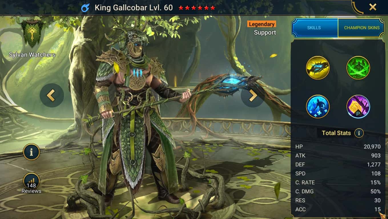 King Gallcobar key art
