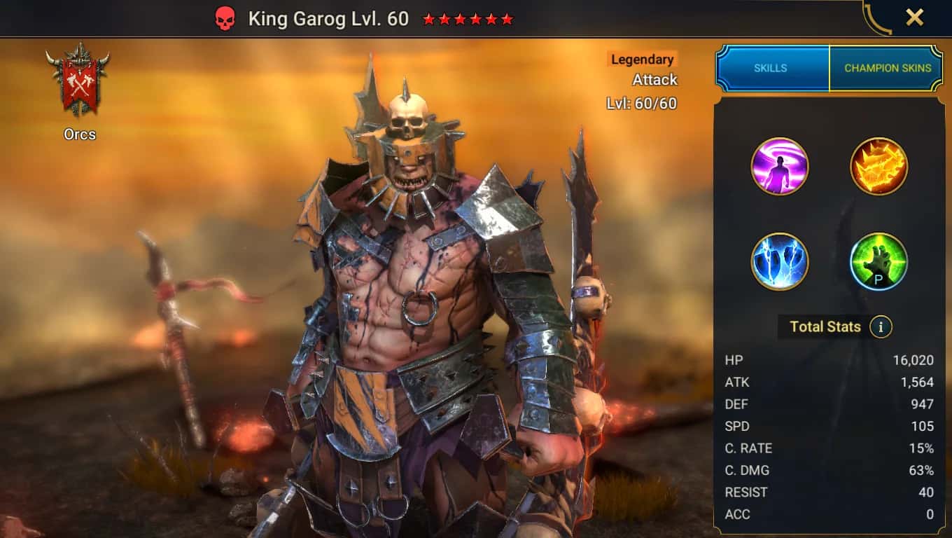 King Garog key art