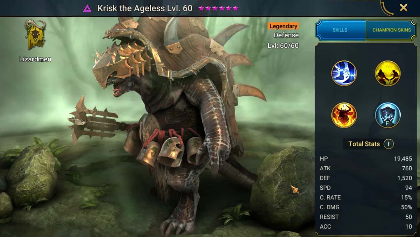 Krisk the Ageless key art