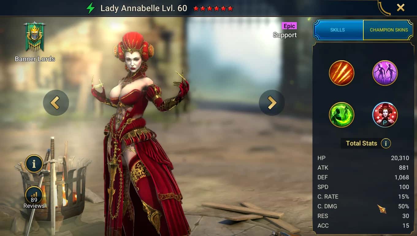 Lady Annabelle key art