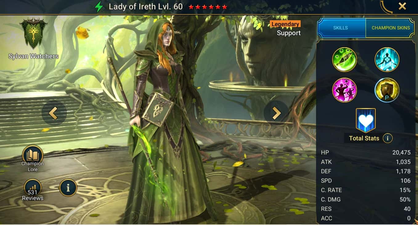 Lady of Ireth key art