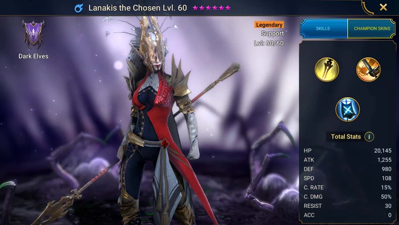 Lanakis the Chosen key art