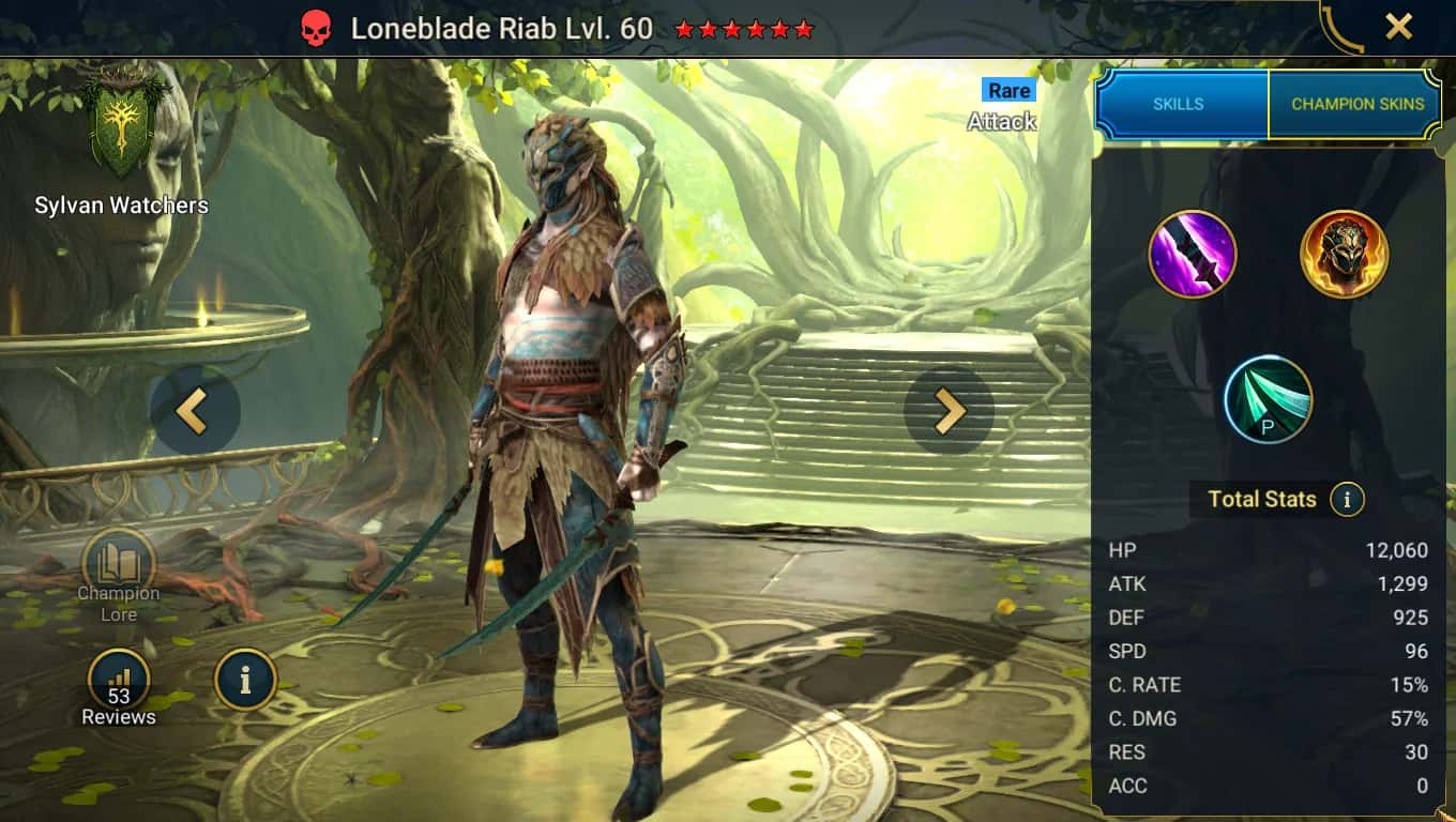 Loneblade Riab key art