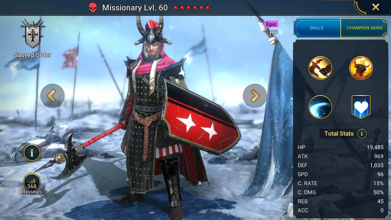Missionary key art