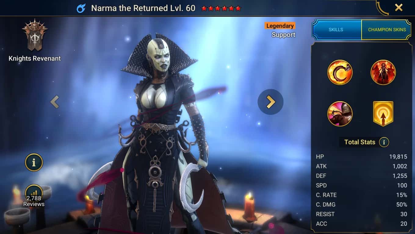 Narma the Returned key art
