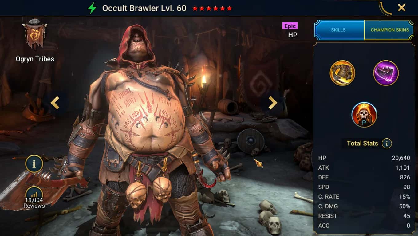 Occult Brawler key art