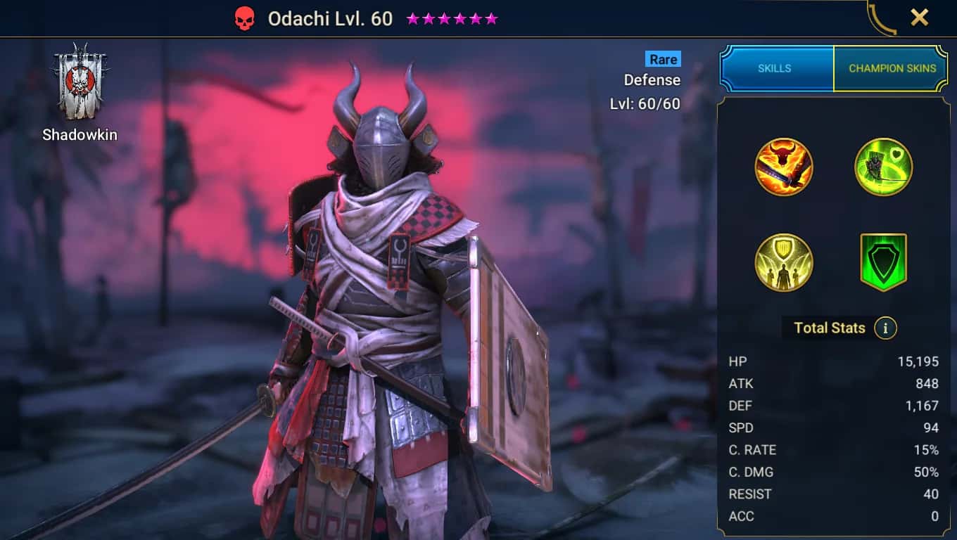 Odachi key art