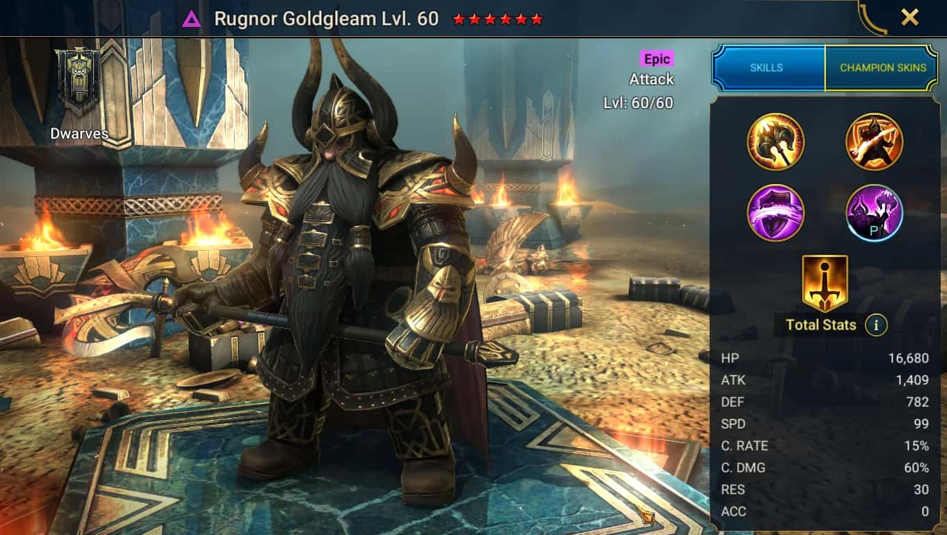 Rugnor Goldgleam key art