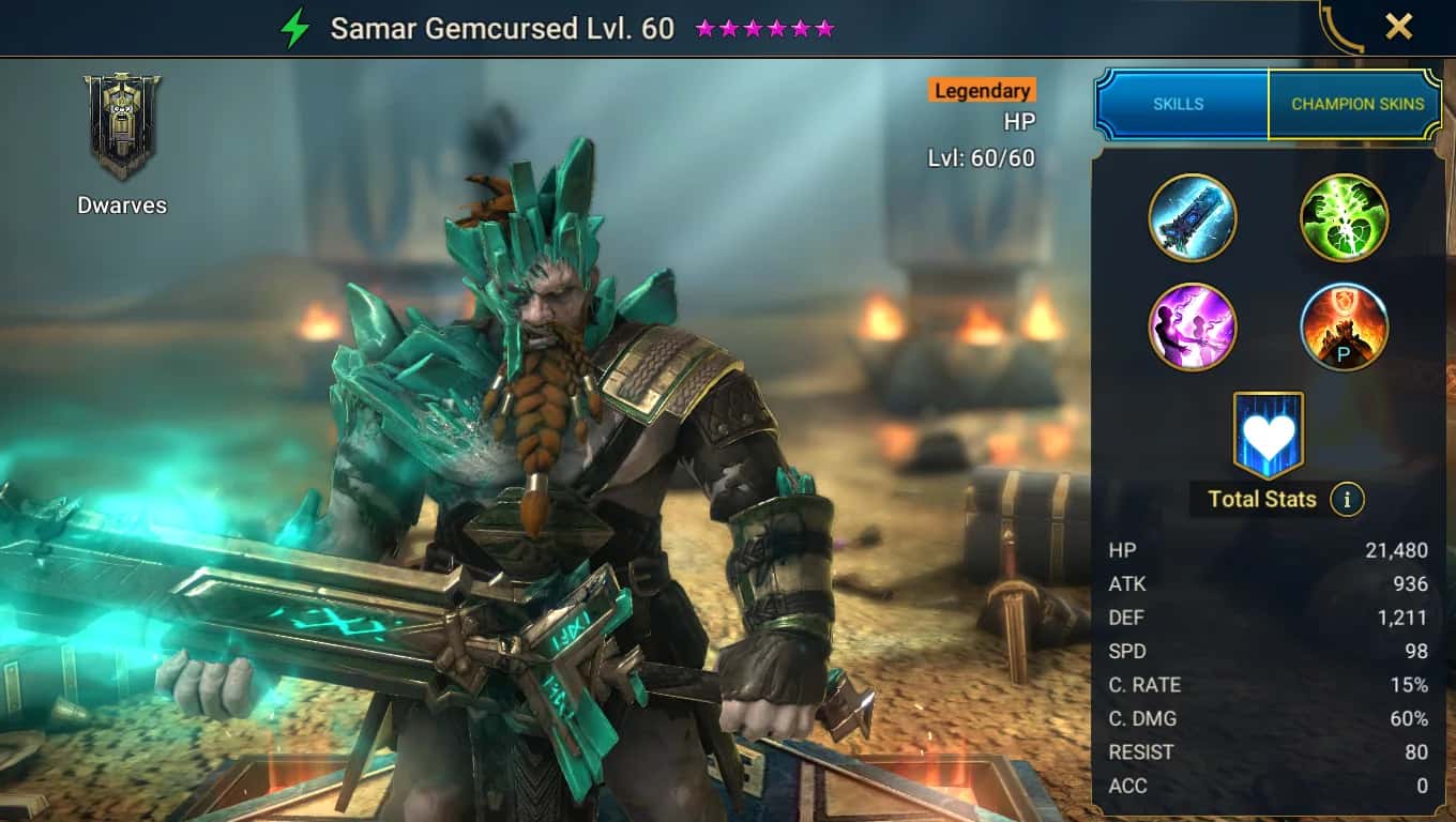Samar Gemcursed key art