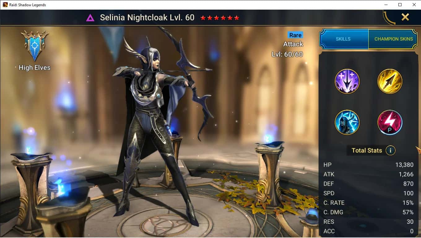 Selinia Nightcloak key art