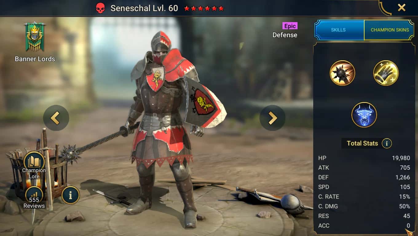 Seneschal key art