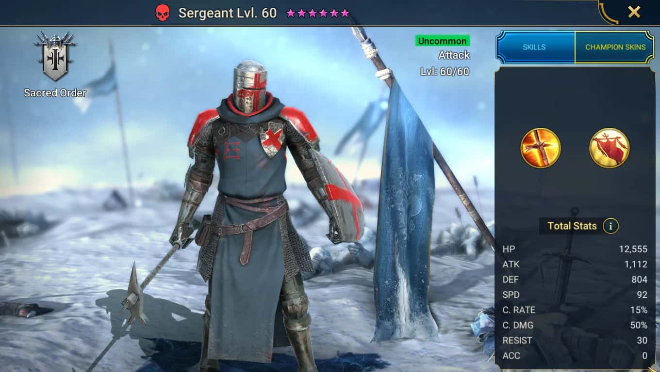 Sergeant key art