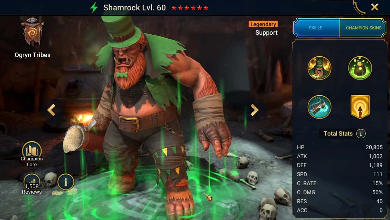 Shamrock key art